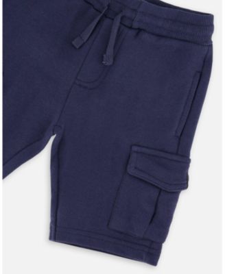 Baby Boys French Terry Shorts Blue