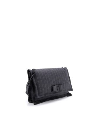 Medium Viva Bow Flap Bag Printed Leather