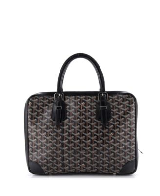 PM Ambassade Briefcase Coated Canvas