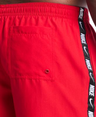 Men's 9" Big & Tall Breaker Logo Tape Volley Swim Shorts
