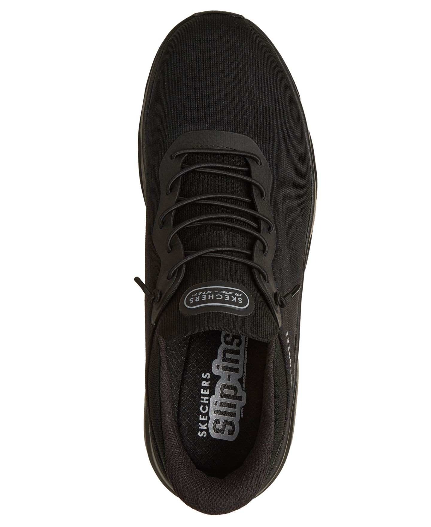 Мужские кроссовки Skechers Slip-Ins: UNO Glide-Step - Air Gliders Casual, цвет: Чёрный — фото 3
