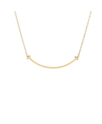 T Smile Pendant Necklace