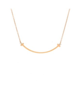 T Smile Pendant Necklace