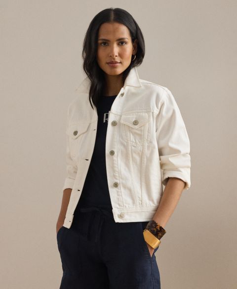 Женские куртки Lauren Ralph Lauren Denim Trucker Jacket