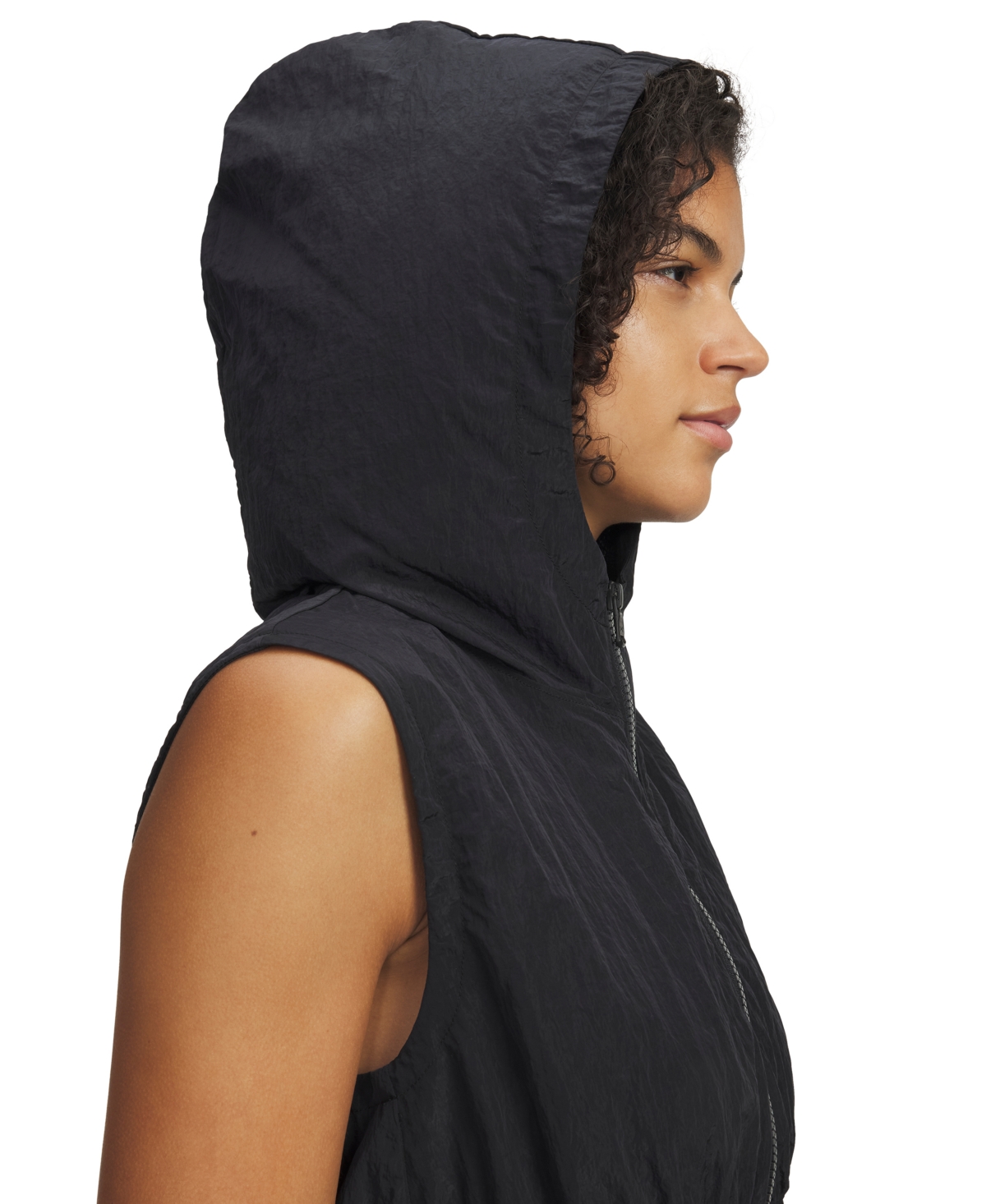 Under Armour Women's Rival Woven Sleeveless Ruched Vest