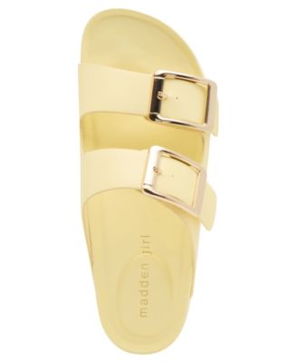 Bodie Buckle Footbed Slide Sandals