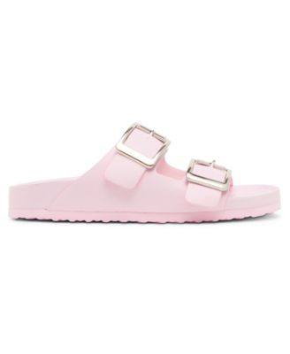 Bodie Buckle Footbed Slide Sandals