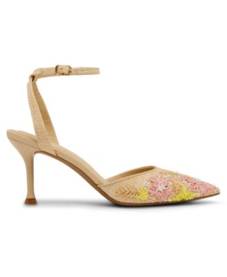 Women's Flora Embellished Pointed Toe Two-Piece Pumps