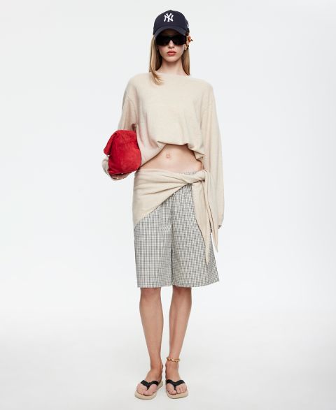 Женский топ Lioness Olsen Knit, цвет: Овсяный
