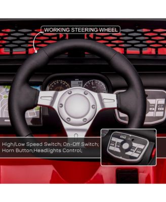 12V Kids Ride On Truck with Remote and Suspension