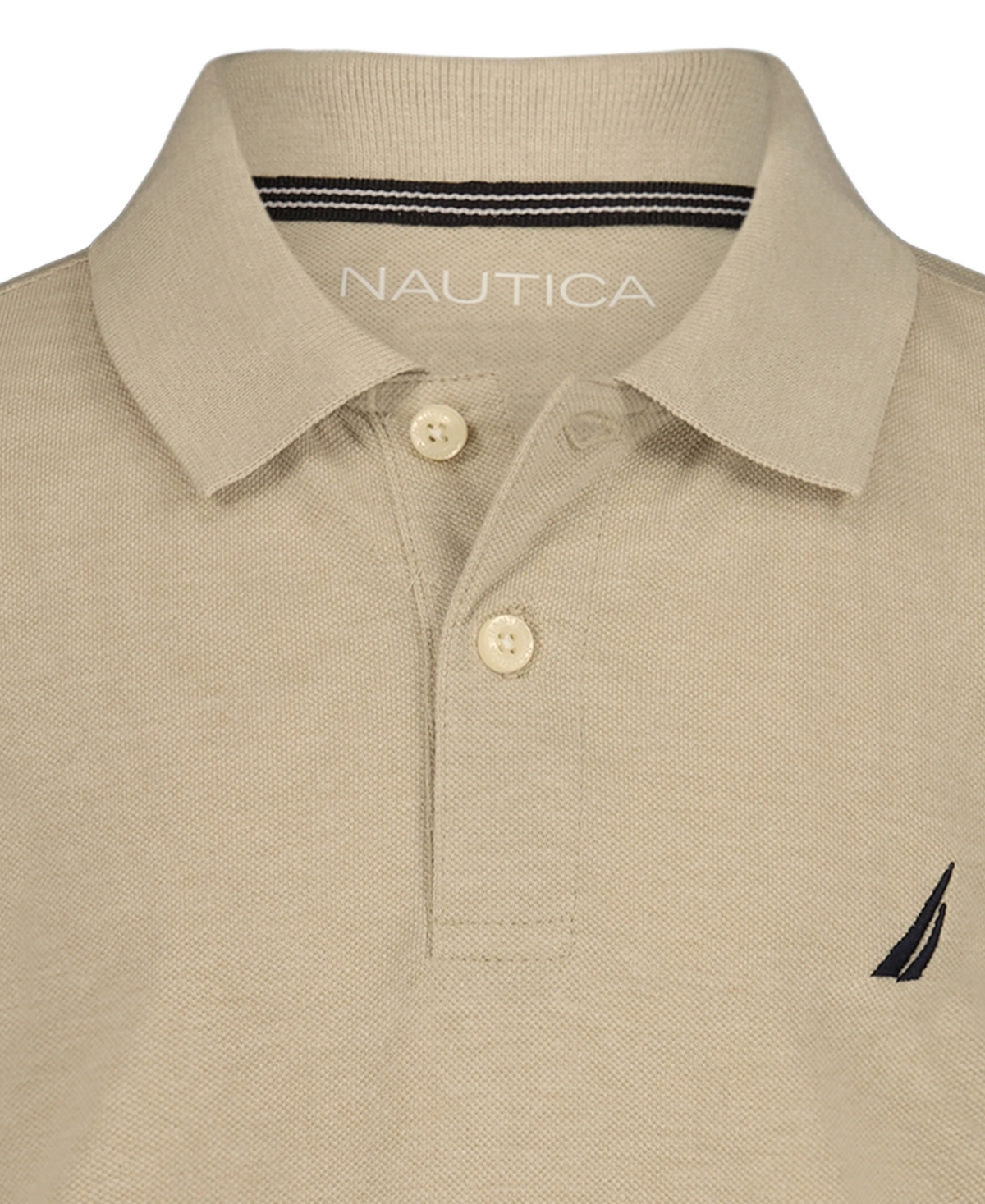 Nautica Boys' 8-20 Anchor Solid Short-Sleeve Polo Shirt