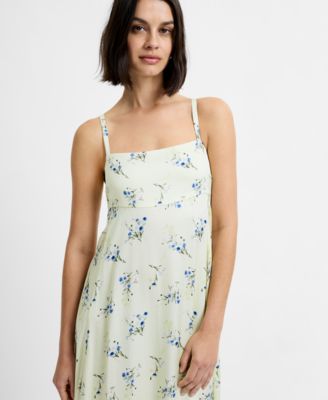 Women's Floral Print Maxi Dress