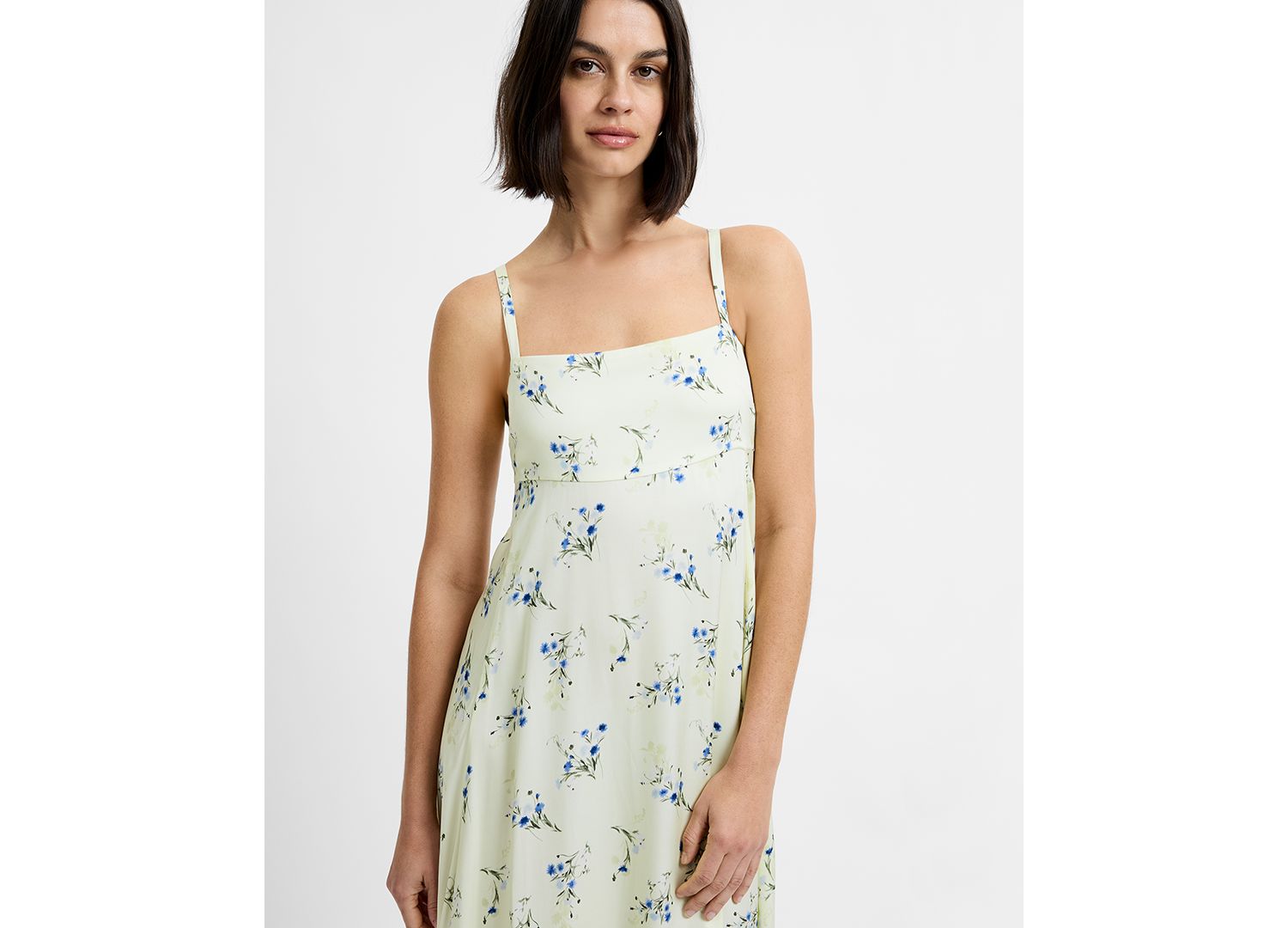Women's Floral Print Maxi Dress