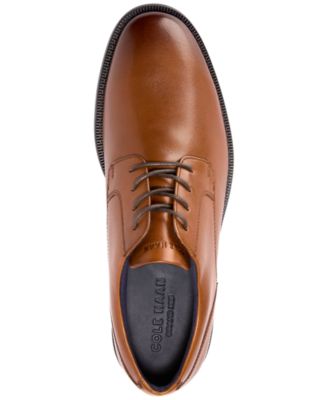 Men's Bedford Plain Toe Lace-Up Oxford Shoes