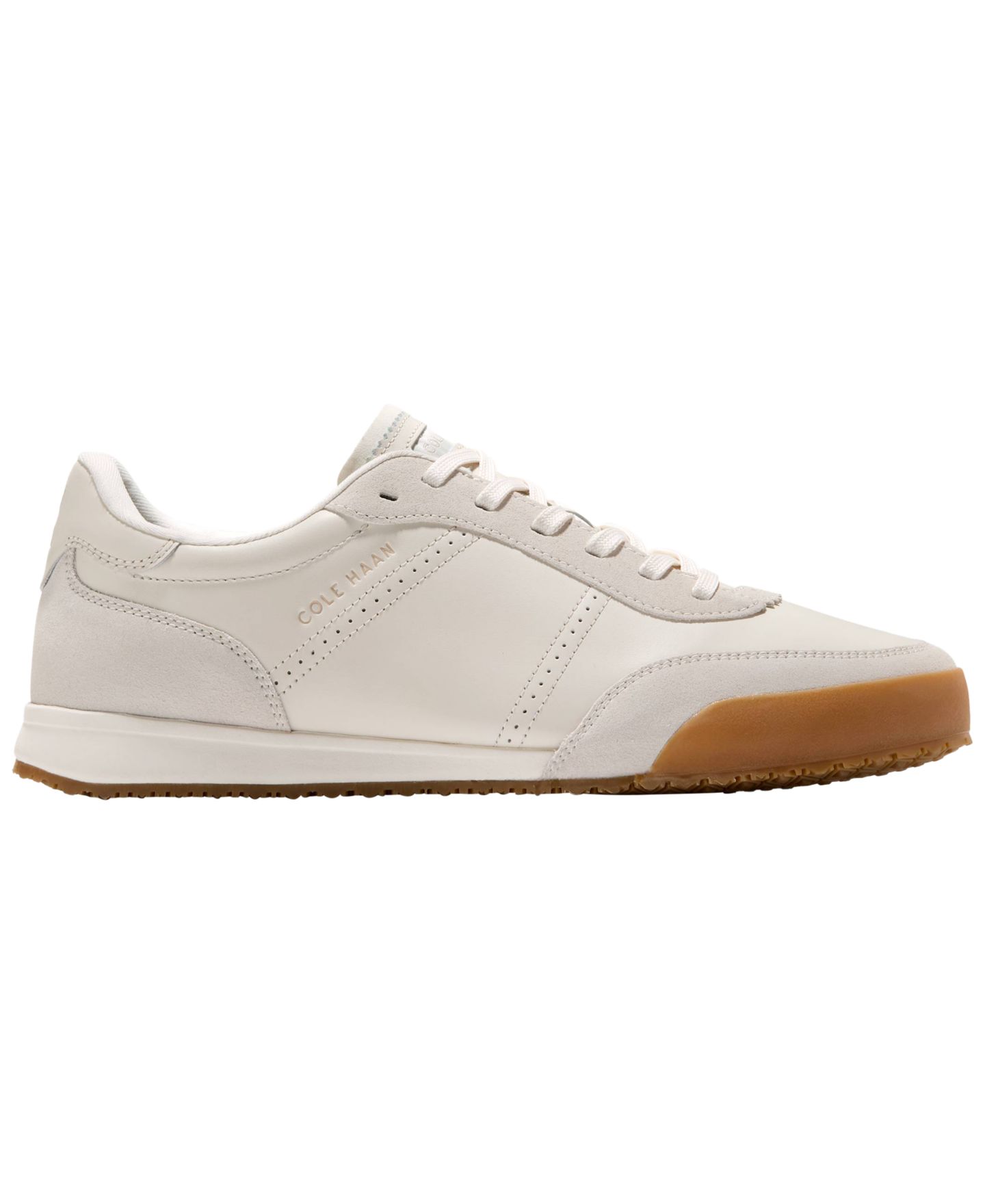 Мужские кроссовки Cole Haan GrandPro Round-Toe Slimline, цвет: Слоновая кость — фото 2