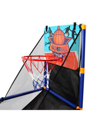 Kids 3-in-1 Sports Set - Basketball, Soccer & Hockey Game Center with Scoreboard