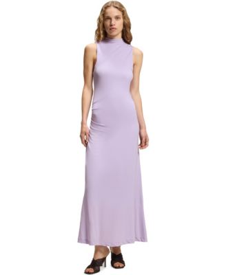 BOSS by Women's Slim-Fit Gathered Detail Jersey Dress