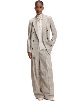 BOSS by Women's Stretch Wool Regular-Fit Blazer