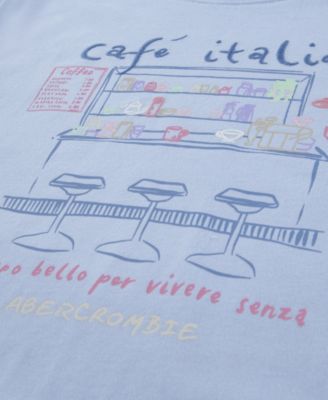 Girls' Cafe Italia Classic Crewneck T-Shirt