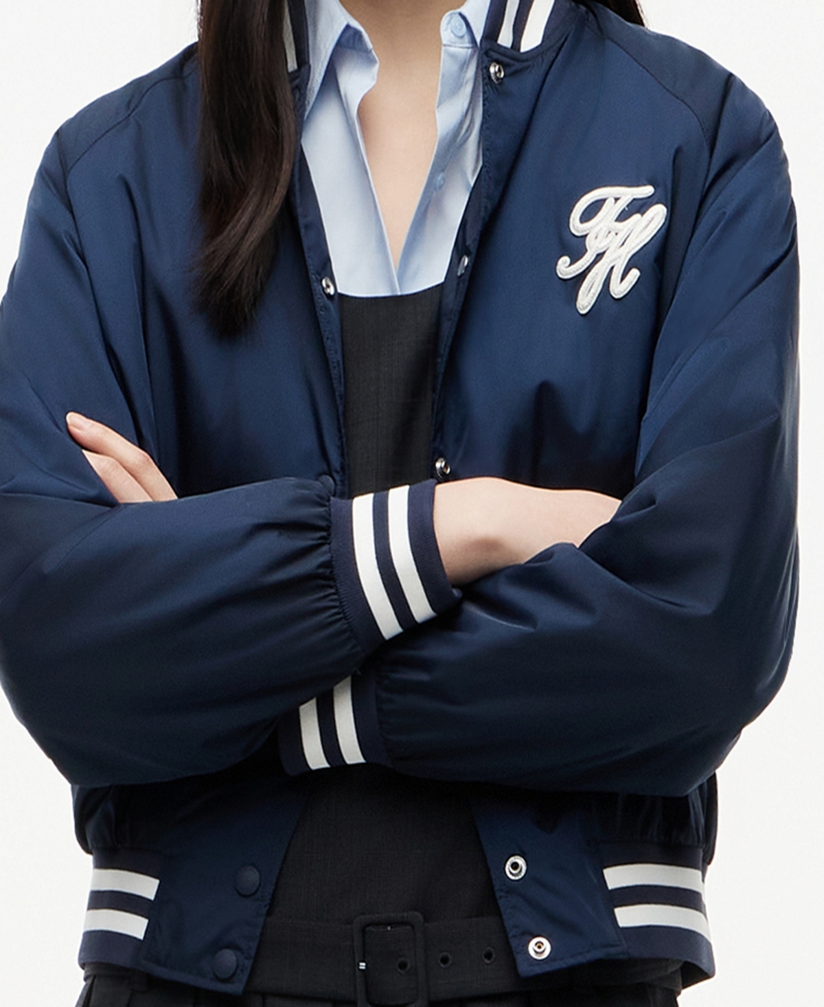 Tommy Hilfiger Women's Scoop Neck Mini Dress