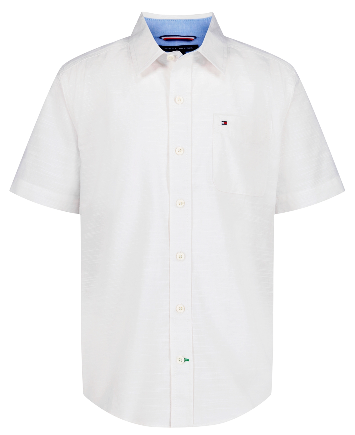 Tommy Hilfiger Boys' 8-20 Short-Sleeve Woven Shirt
