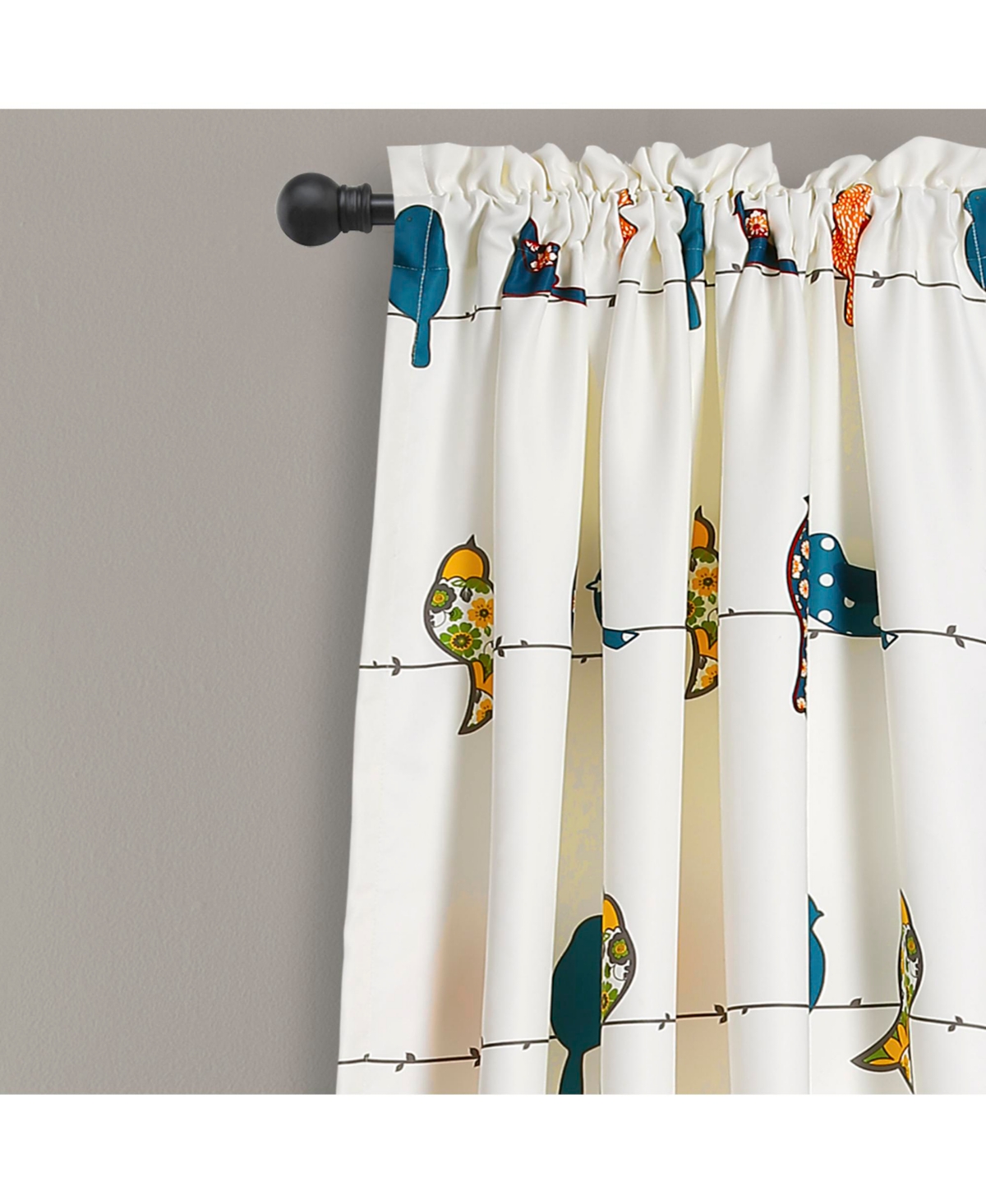 Rowley Birds 52" x 84" Curtain Set