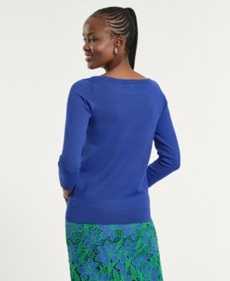 Women's Boat Neck Sweater