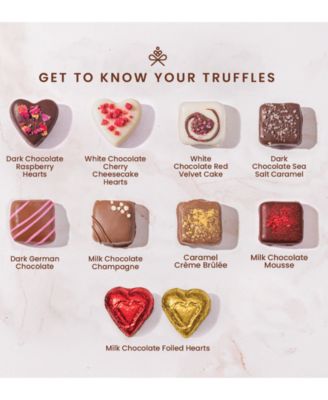 Valentine's Day Two Tier Chocolate Truffle Box, 32-Pc.
