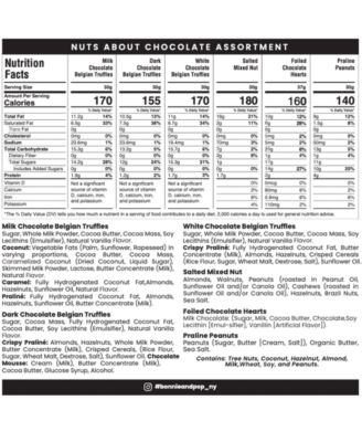 Valentine's Day Chocolate and Nut Assortment, 29-Pc.