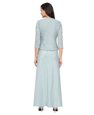 Lace Jacket & Lace-Top Gown