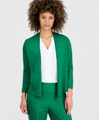 Women's Self Edge A-Line Cardigan, Regular & Petite