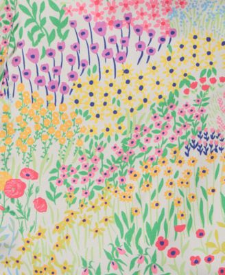 Flower Show Women's Flower Field Printed Robe