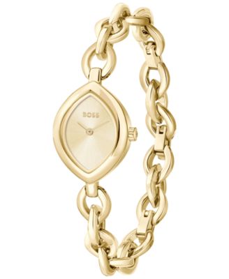 Women's Fiora Quartz Ionic Plated Thin Gold Steel Watch, 22.4mm