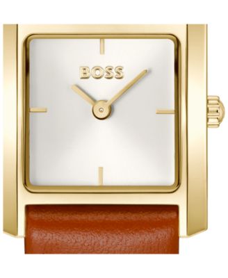 Women's Lucy Scala Quartz Camel Leather Watch, 22mm