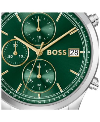 Men's Stratus Quartz Chrono Stainless Steel Watch, 41mm