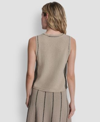 Women's Crewneck Sleeveless Sweater