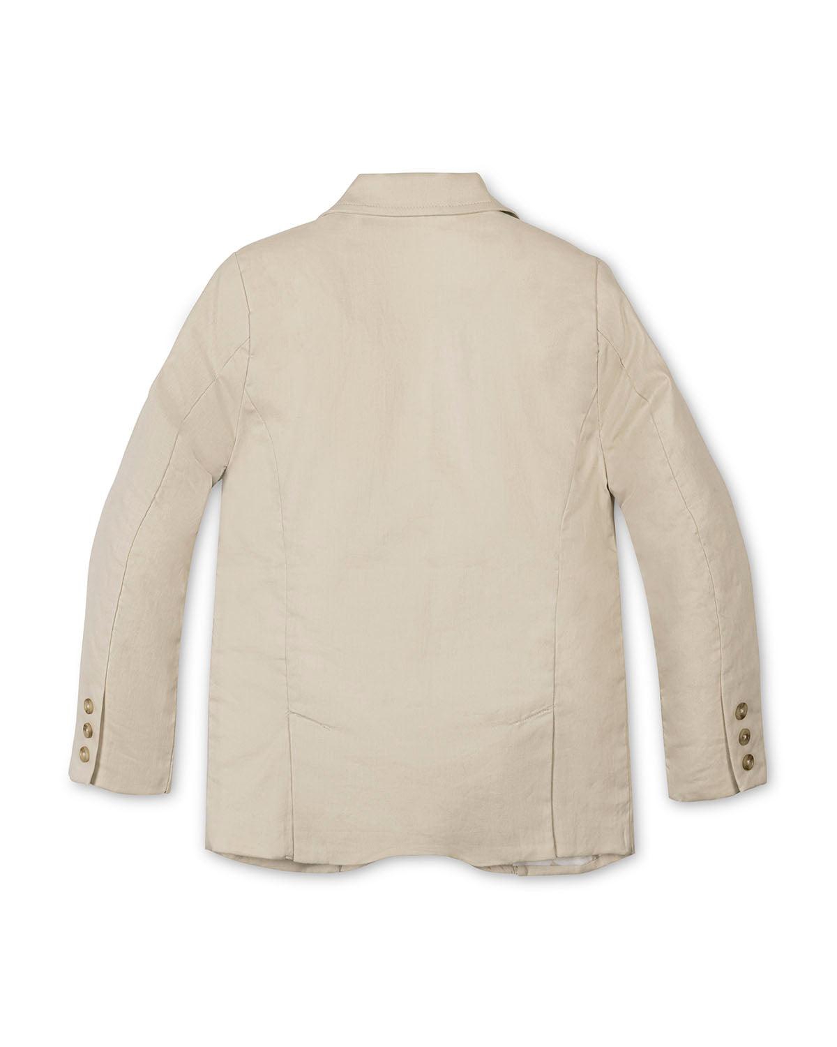 Hope & Henry Little and Big Boys' Linen Suit Jacket