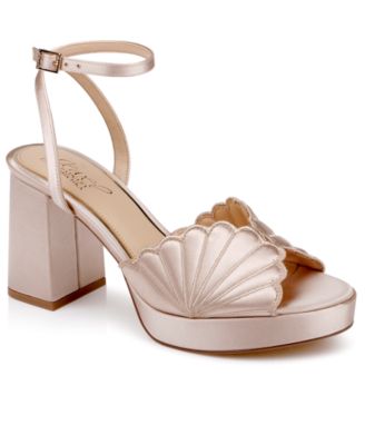 Women's Paola Almond Toe Dress Platform Sandals