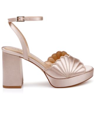 Women's Paola Almond Toe Dress Platform Sandals