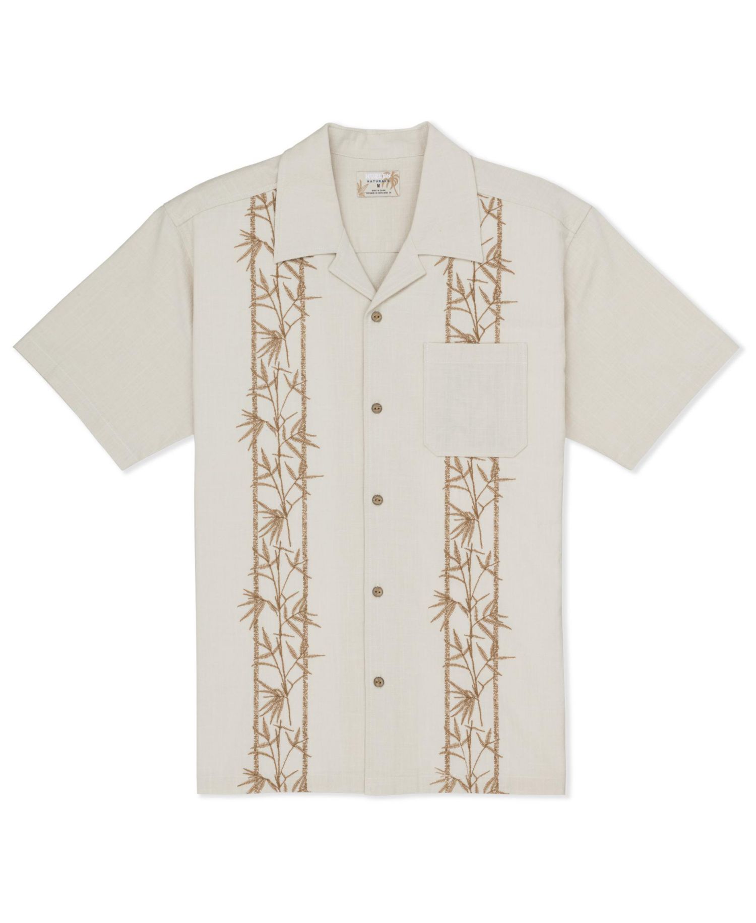 Men's Camp Collar Regular-Fit Shirt