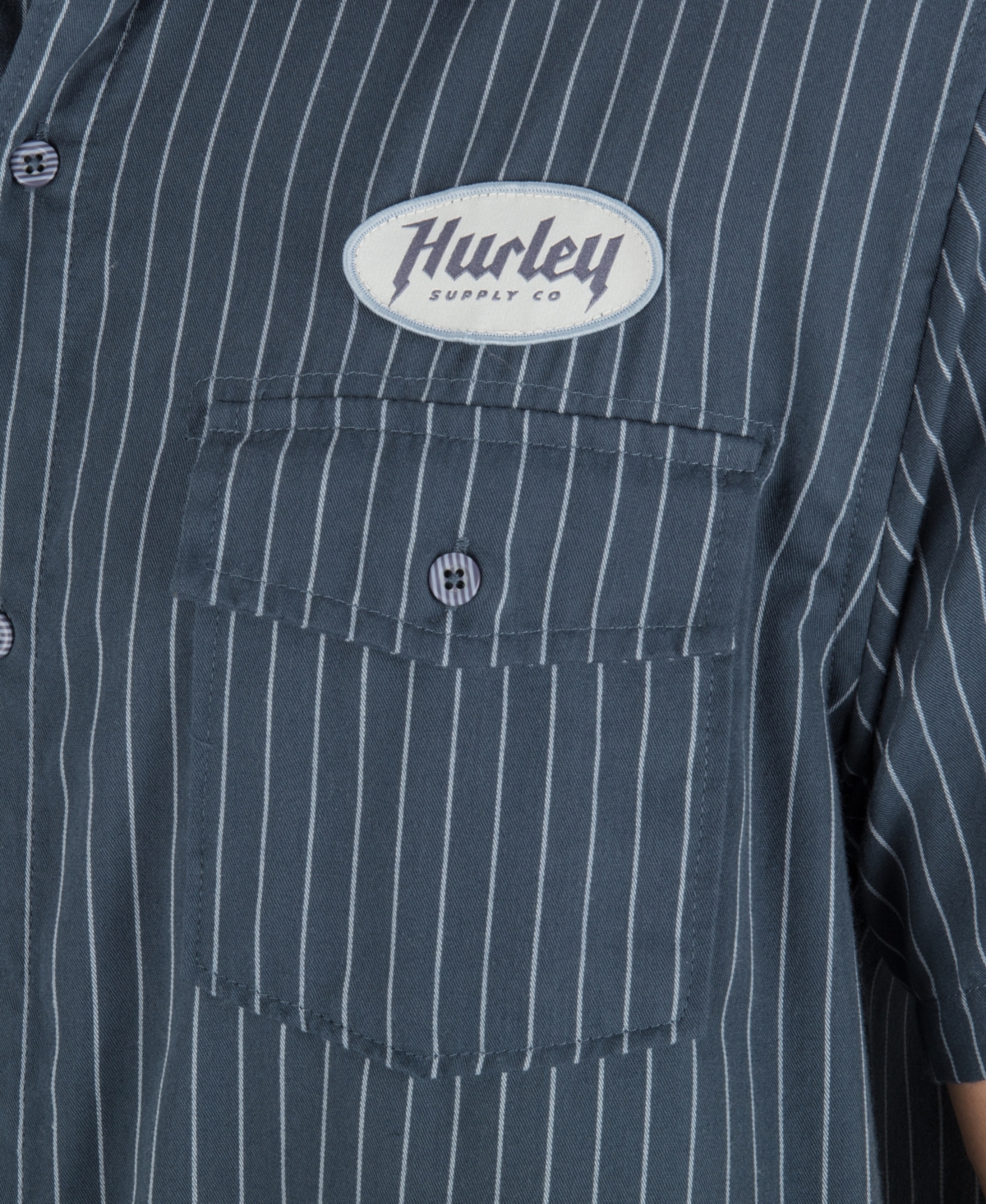 Hurley Men's Diesel Short-Sleeve Button Down Shirt