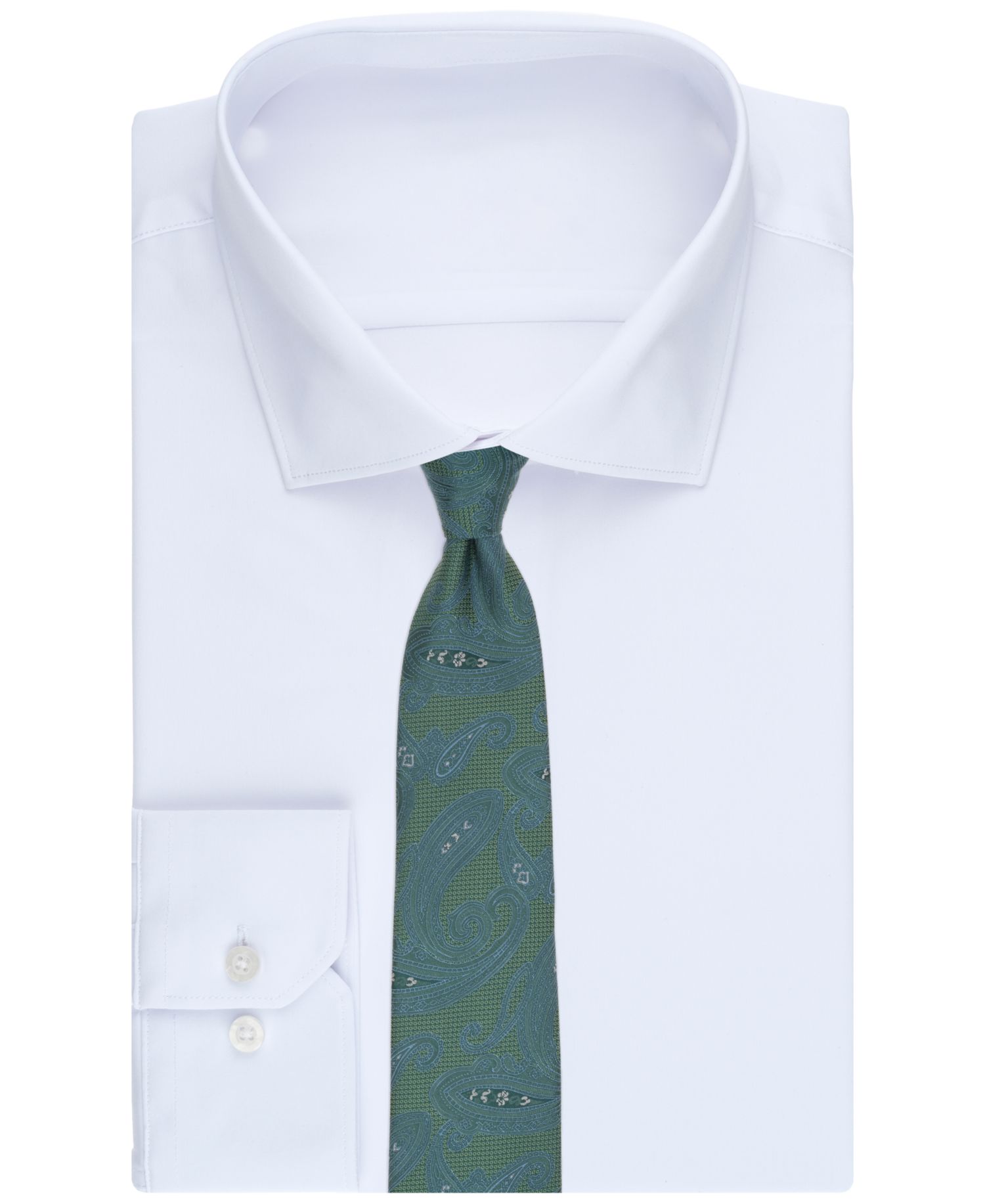 Men's Canary Paisley Tie