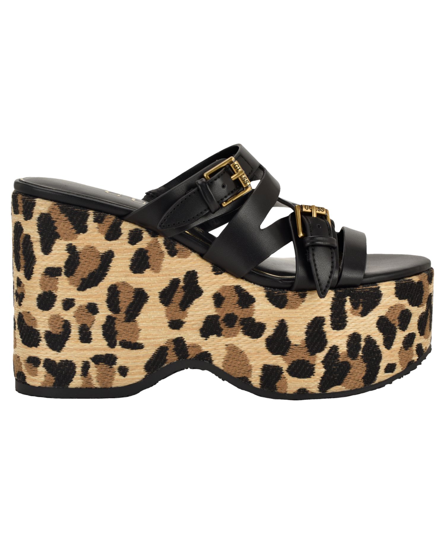 Women's Nailah Strappy High Platform Wedge Sandals