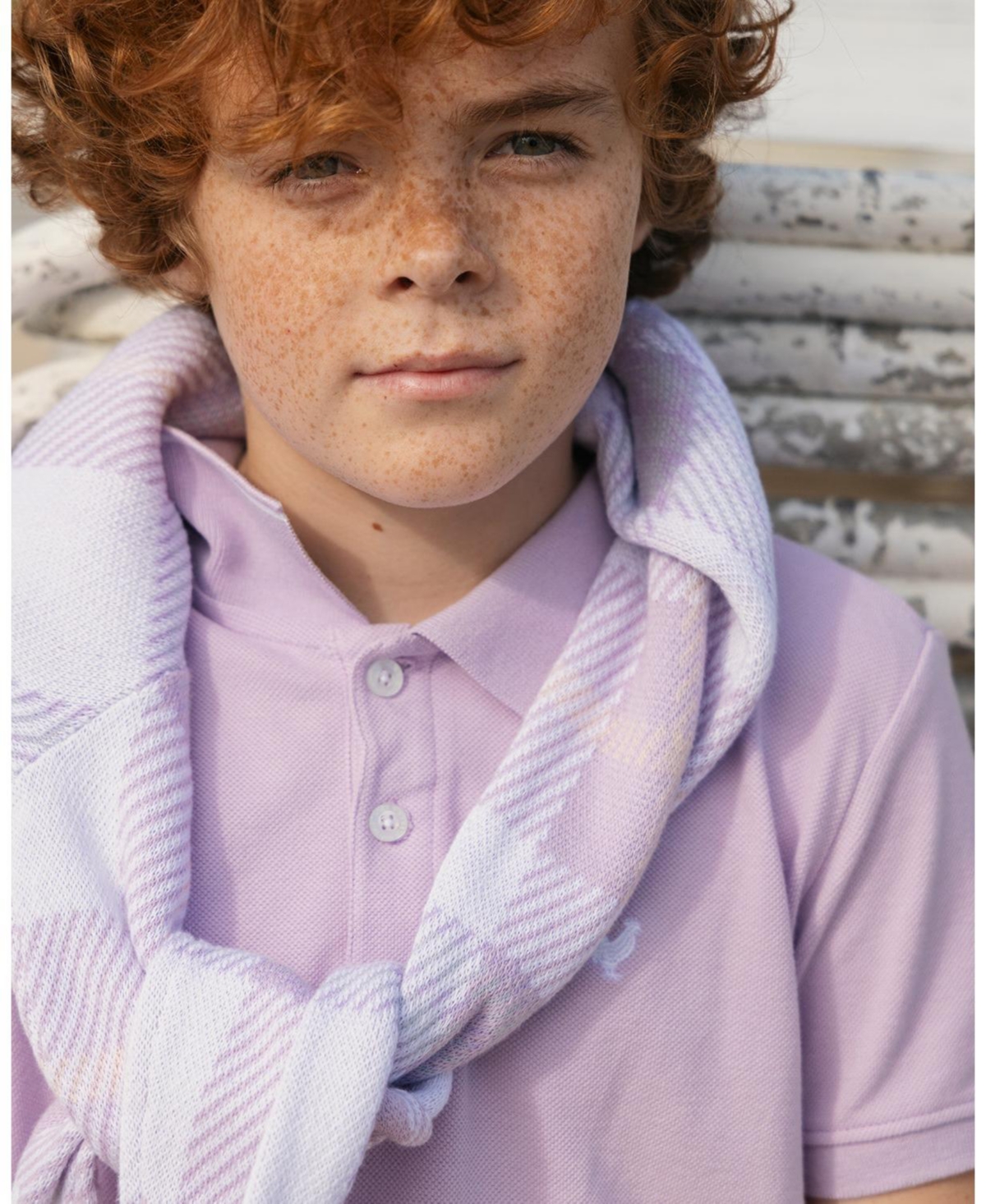 Hope & Henry Toddler Boys Organic Long Sleeve V-Neck Intarsia Sweater