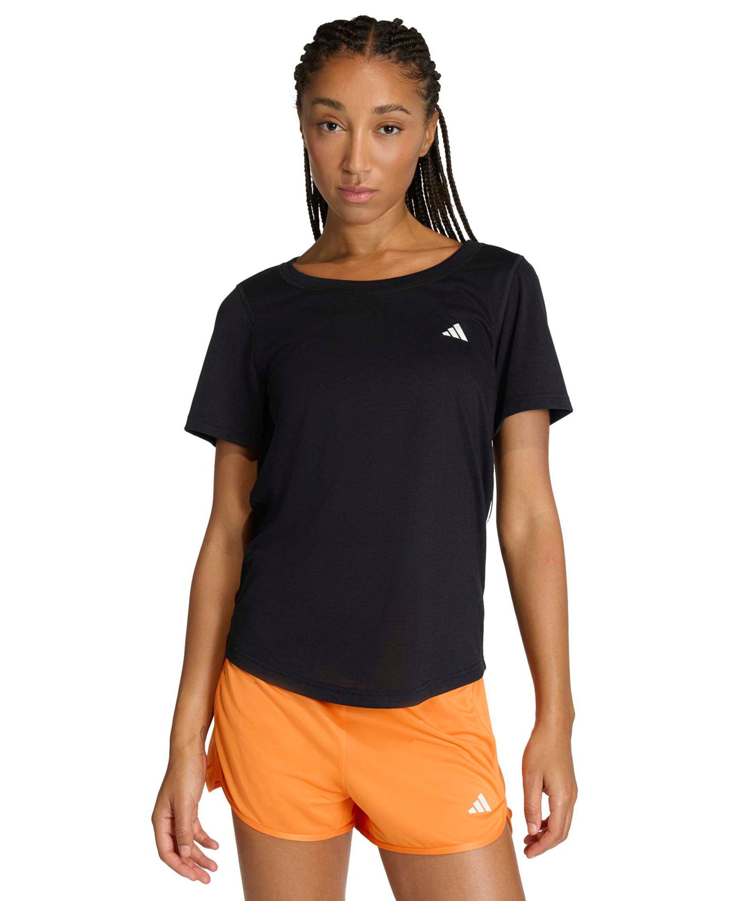 Women's Workout Essentials Seamless Scoop Neck T-Shirt
