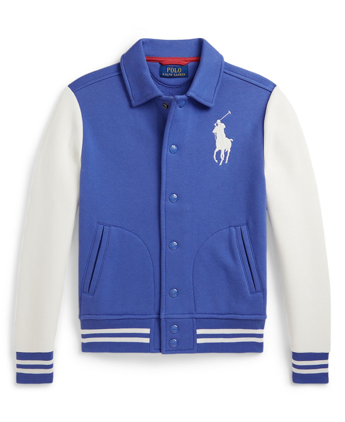 Polo Ralph Lauren Boys' 8-20 Fleece Collared Bomber Jacket
