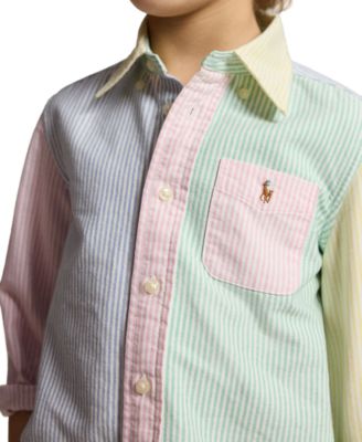Boys' 2-7 Long-Sleeve Oxford Shirt