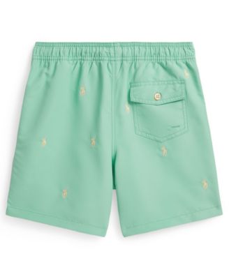 Boys' 8-20 Drawstring Swim Trunks