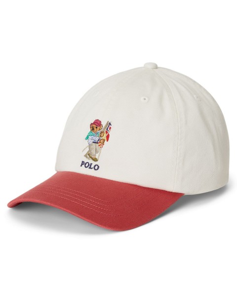 Детские Polo Ralph Lauren Boys' 2-7 Polo Bear Chino Ball Cap
