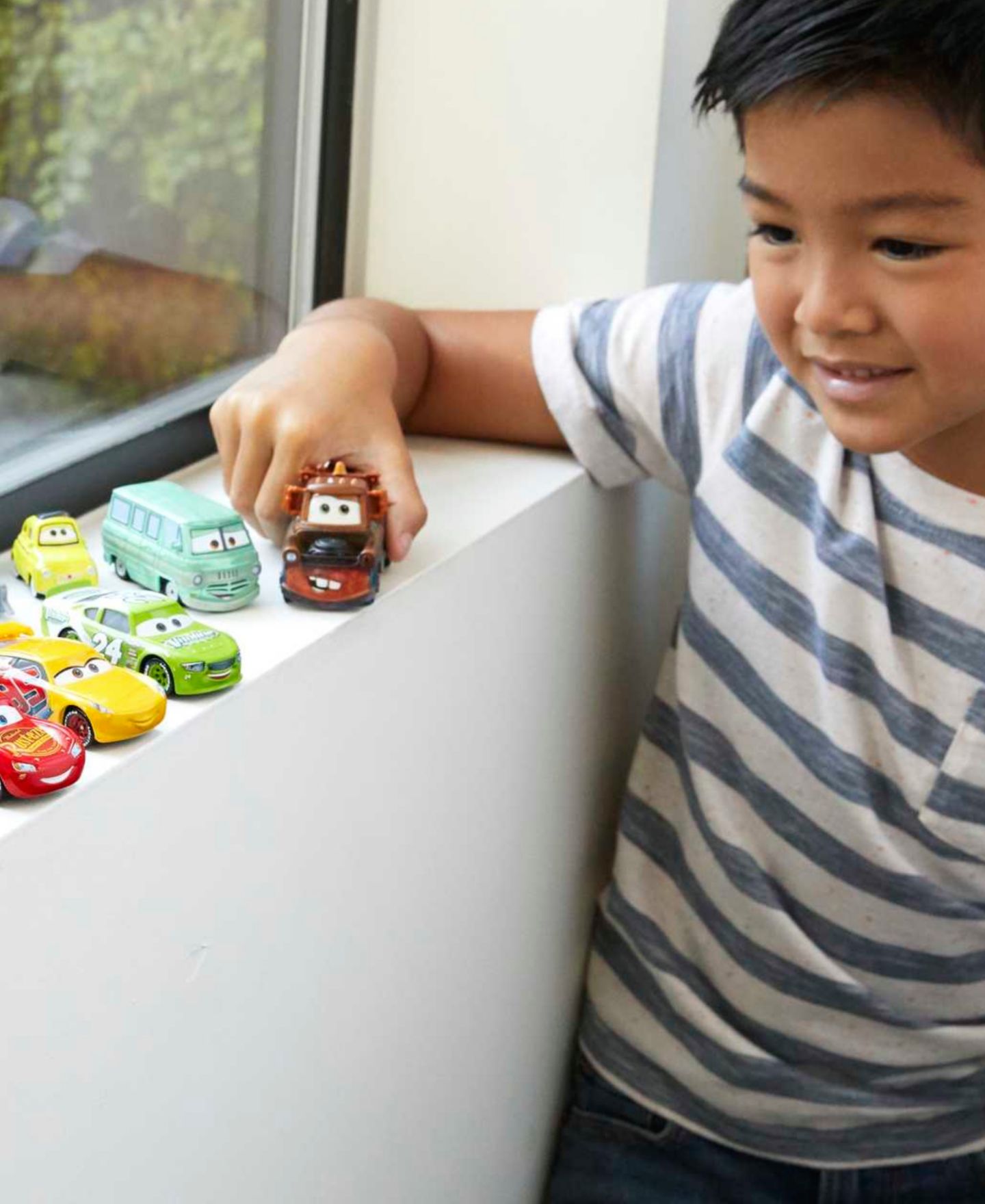 Детские игрушки Cars Disney and Pixar Mini Racers Die-Cast Vehicles Set — фото 2